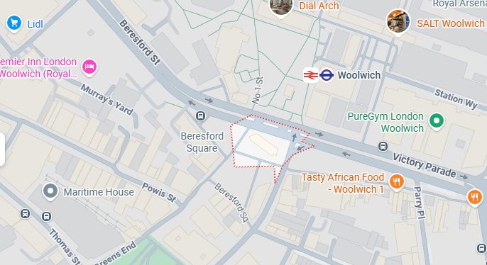 Map location